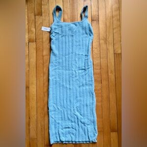 BNWT Wilfred Hush Knit Tank Dress dream blue S